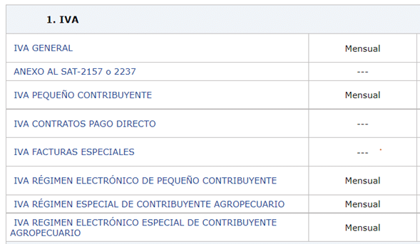 pago de impuesto formulario